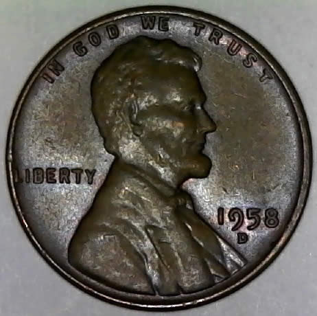 1958-D-Lincoln-Wheat-Cent-With-Nice-Lamination!-Thank-You-Ramjethero!